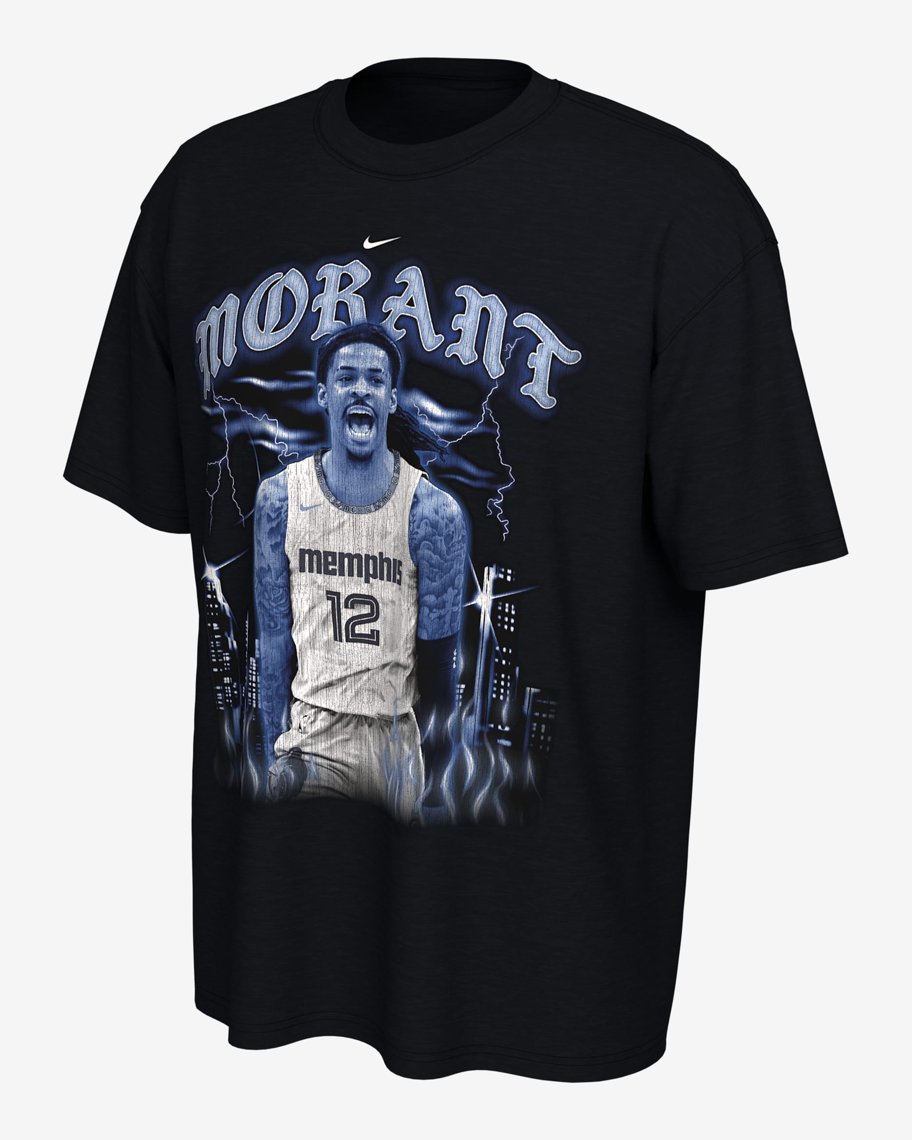 Ja Morant Memphis Grizzlies City Edition Nike NBA T-Shirt. Nike.com